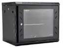UniFlex 9U Wall Mount Rack Cabinet 600*450 mm with 1 fan with side locks 