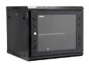 UniFlex Wall Mount Rack 9U 600*600mm with 1-fan and side locks 