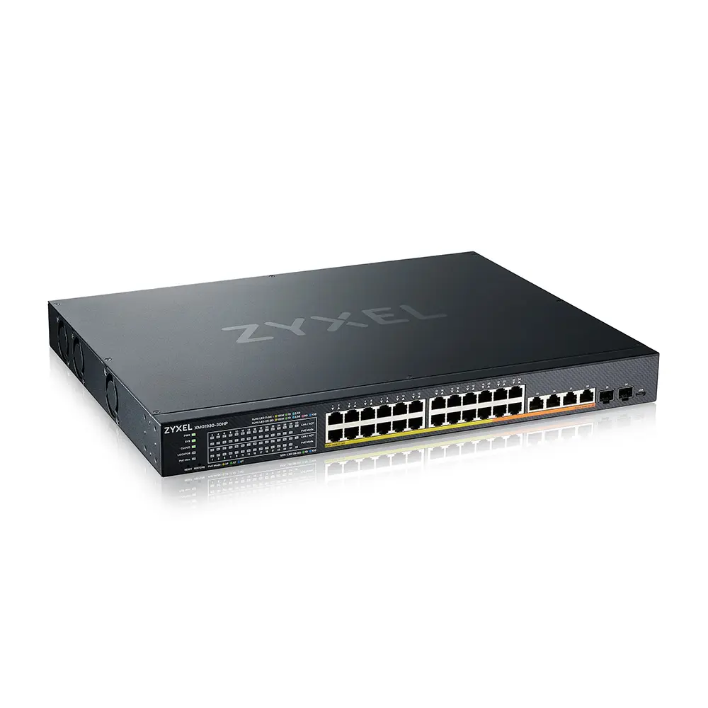 Zyxel 24-Port 2.5G Multi-Gig PoE++/PoE+ Lite-L3 Smart Managed Switch