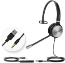 Yealink UH36 Mono Teams 3.5mm Wired Headset (single ear) 