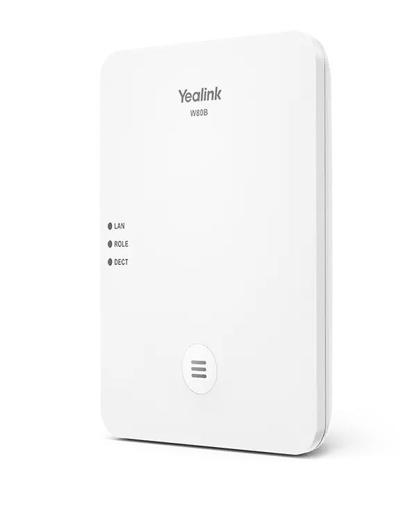 [W80B] Yealink Cordless DECT IP Multi-Cell Base Station (W80B) 