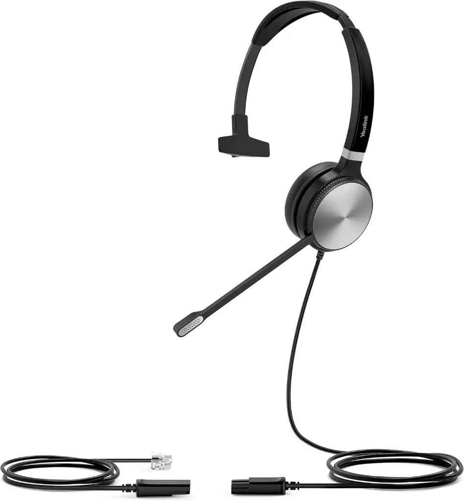 Yealink YHS36 Mono Wideband Headset for Yealink IP Phone 