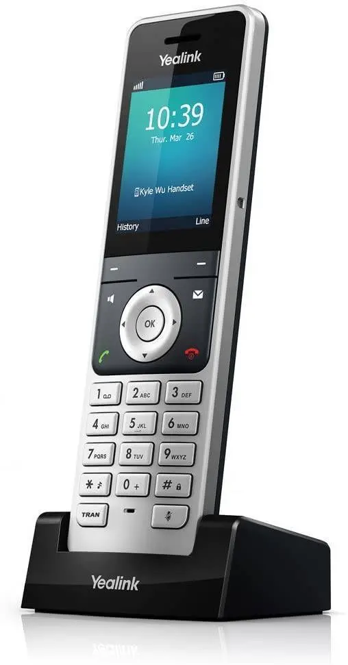 Yealink YEA-W56H HD DECT Expansion Handset for Cordless VoIP Phone and Device 