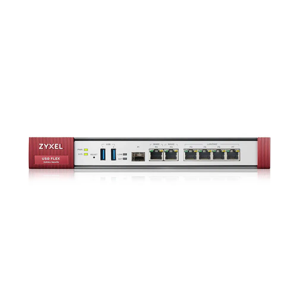Zyxel USGFLEX200 Firewall ZyWALL Network Security/UTM includes a 1year license with all security services