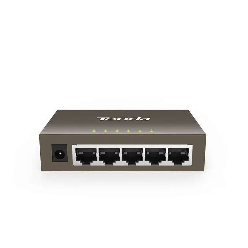 [TEG1005D] TENDA TEG1005D 5-Port Gigabit Ethernet Unmanaged Switch Desktop موزع شبكة