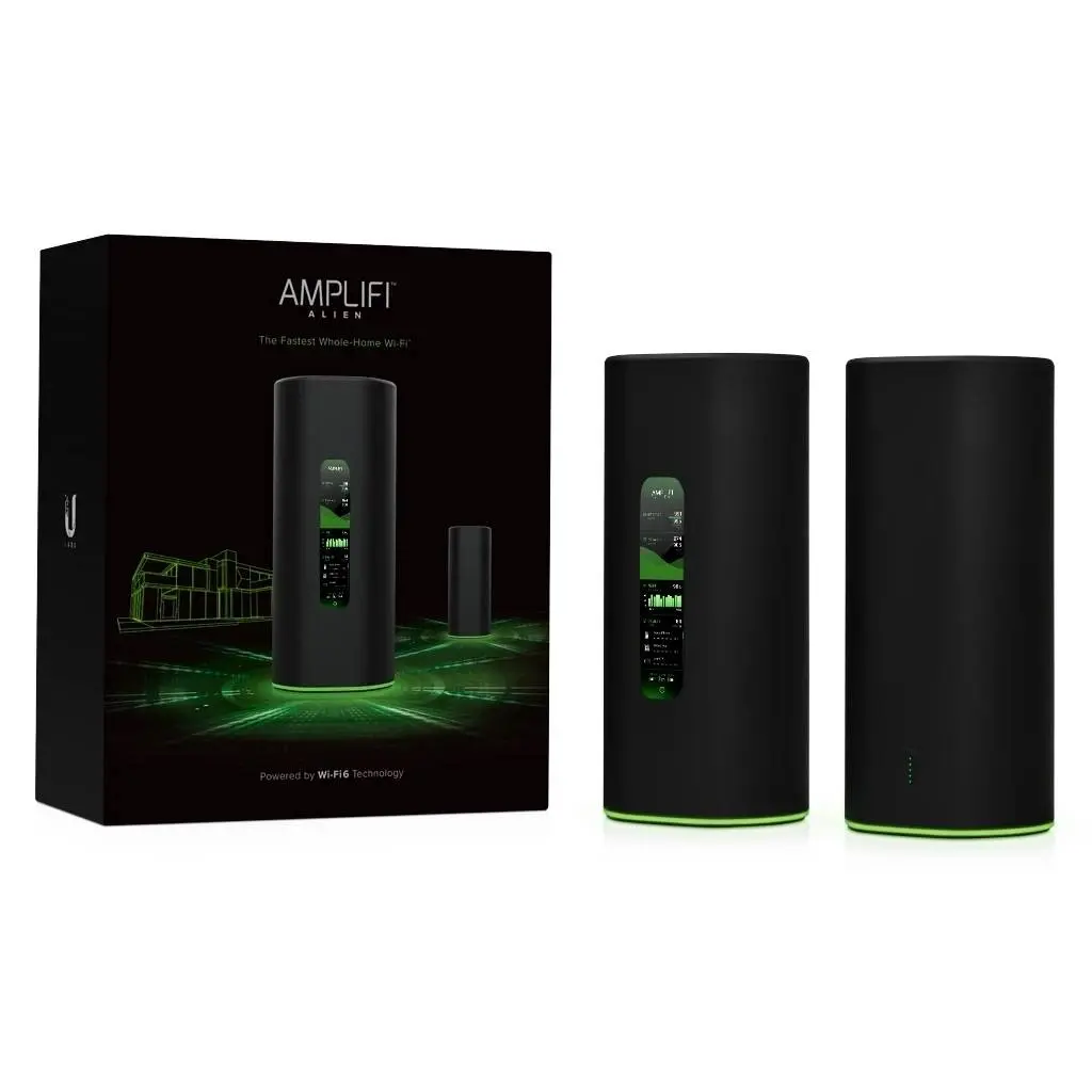 ربط نقاط موزع لاسلكي Ubiquiti AmpliFi Alien Router and MeshPoint (Afi-ALN)
