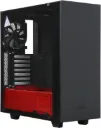 NZXT S340 Elite ATX Mid Tower Pc Case Black/Red Steel/Tempered Glass