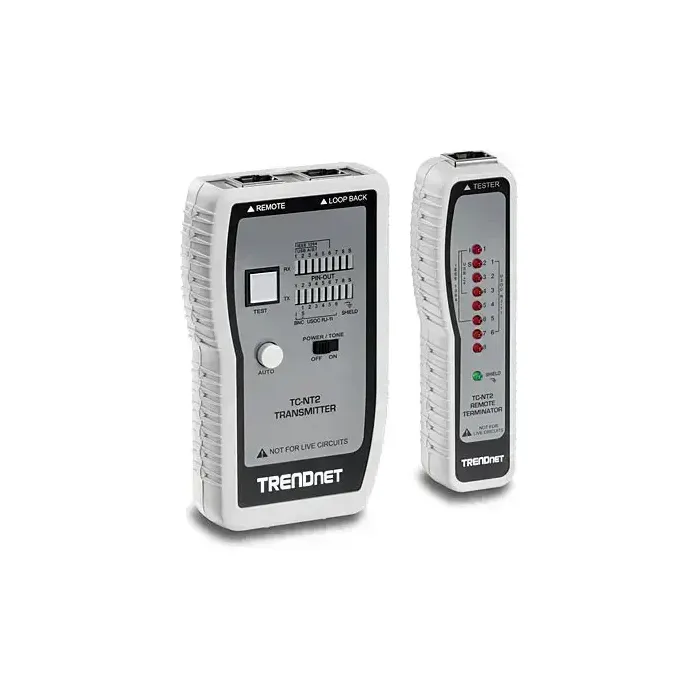[TC-NT2] قياس سلك شبكة TRENDnet Network Cable Tester