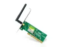 كارت موزع مقوي لاسلكي 150 متر TP-LINK 150Mbps Wireless N PCI Adapter