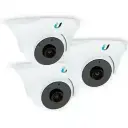 كاميرا مراقبة شبكة اتصال Ubiquiti UniFi Video Camera, Dome, IR, 3-Pack