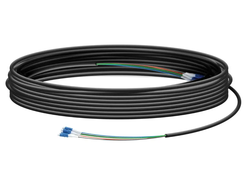 لفة سلك الياف بصريه 100 متر Ubiquiti FC-SM-100 Fiber Cable