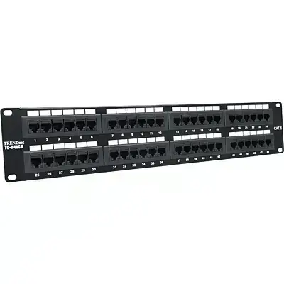 [TC-P48C6] TRENDnet 48-port Cat6 Unshielded Patch Panel