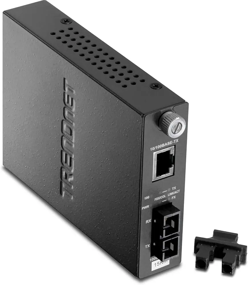TRENDnet TFC-110S15 100Base-TX to 100Base-FX Single Mode SC Fiber Converter