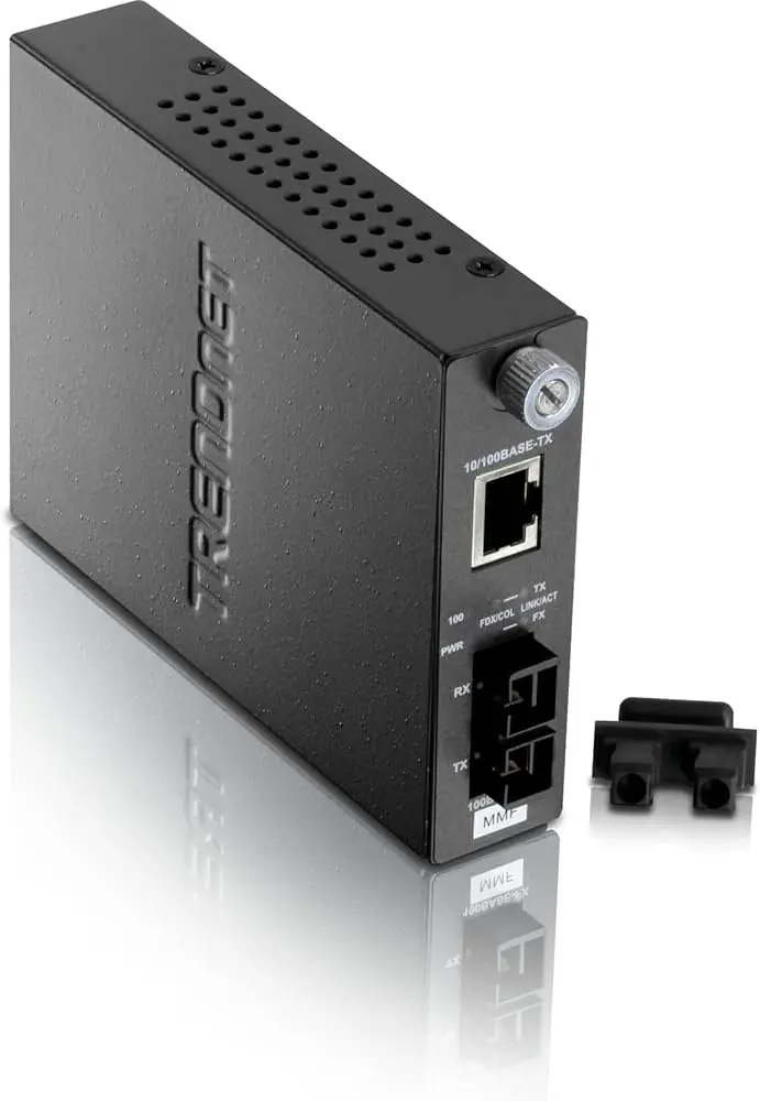 [TFC-110MSC]  TRENDnet 100Base-TX to 100Base-FX Multi Mode SC Fiber Converter