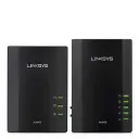 محول كهرباء موزع لاسلكي LINKSYS PLWK400 Powerline wired and wireless network extender kit