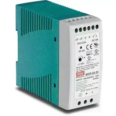 TRENDnet TI-M6024 60W Single Output Industrial DIN-Rail Power Supply