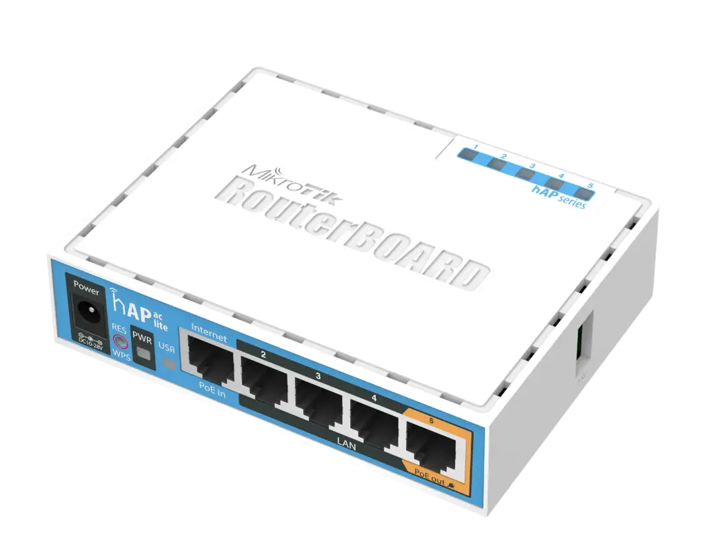 موجه شبكة Mikrotik hAP AC Lite RB952Ui-5ac2nD