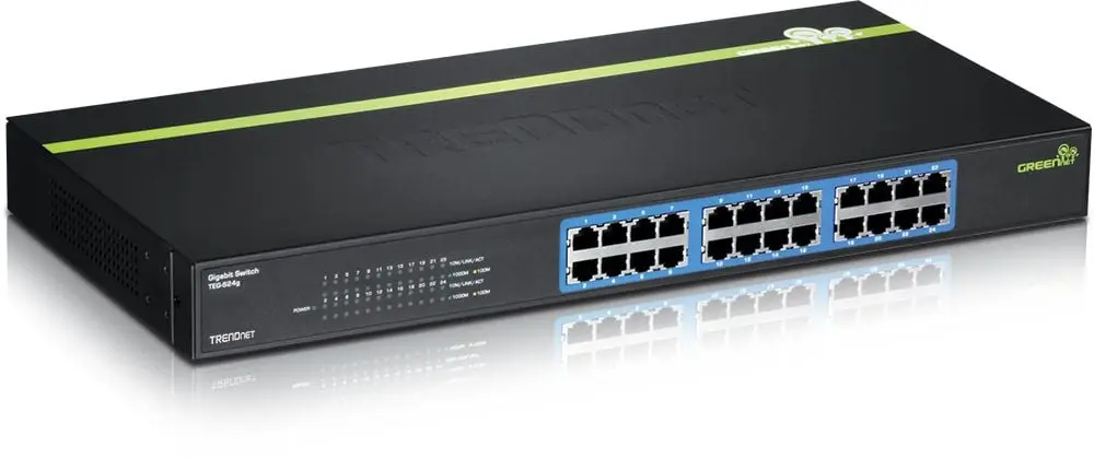 TRENDnet 24-Port Gigabit GREENnet Switch