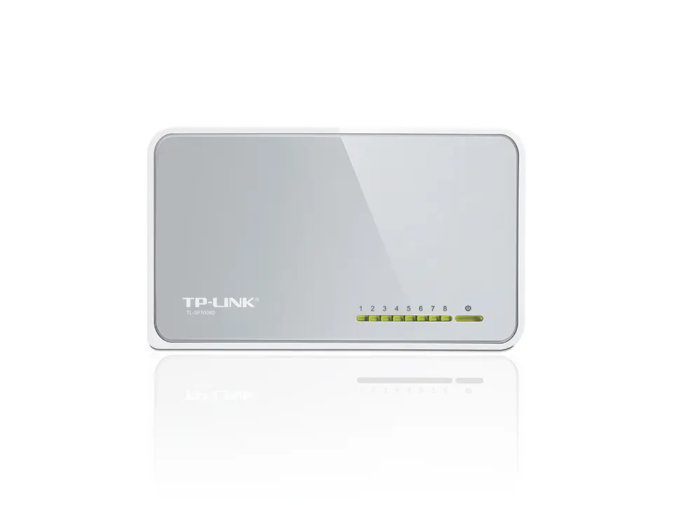 موزع شبكة 8 مداخل TP-Link 8 Port Fast Ethernet Switch