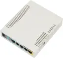 موزع شبكة داخلي 5 مداخل MikroTik RB951Ui-2HnD 5-Port Wireless AP 1000mW