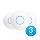 موزع شبكة لاسلكي داخلي Ubiquiti UniFi nanoHD UAP-nanoHD Wave2 4x4 MU-MIMO Enterprise AC Access Point. (3-Pack)