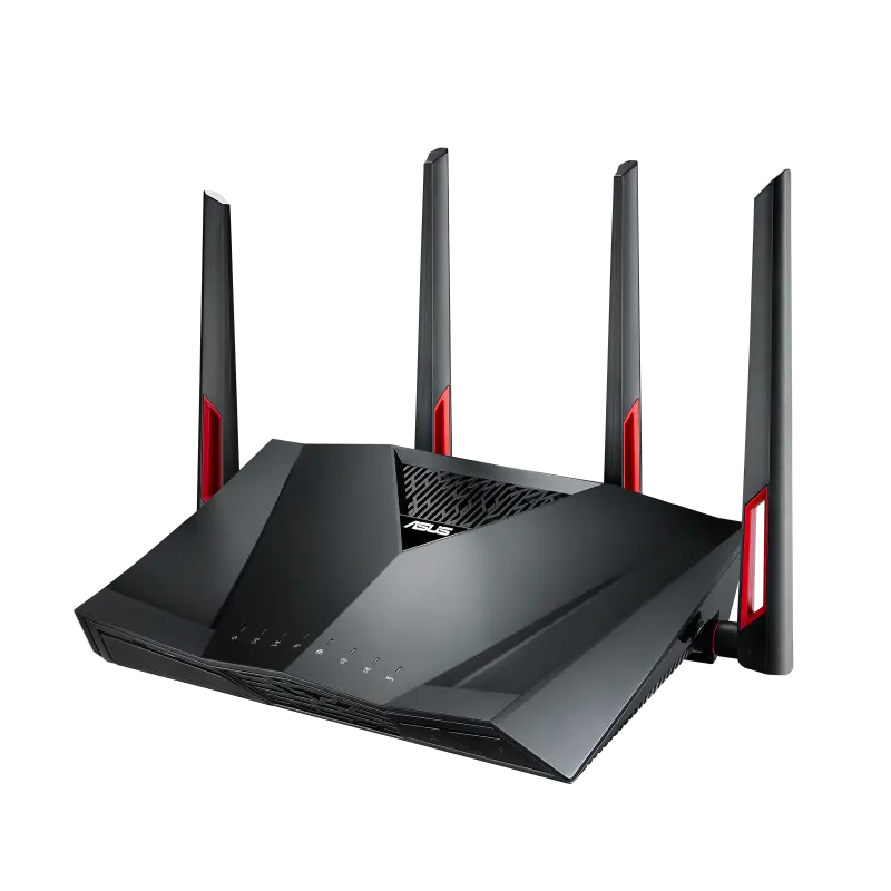موزع لاسلكي اسوس AC3100 مزدوج النطاق ASUS AC3100 Dual Band WiFi Gaming Router (RT-AC88U)