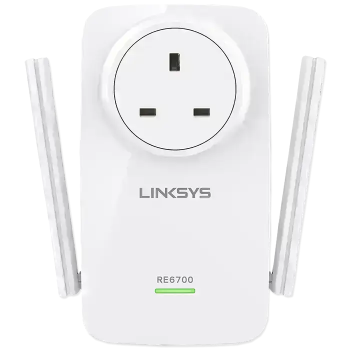 موزع مقوي لاسلكي LINKSYS RE6700 AC1200 AMPLIFY DUAL-BAND WI-FI RANGE EXTENDER