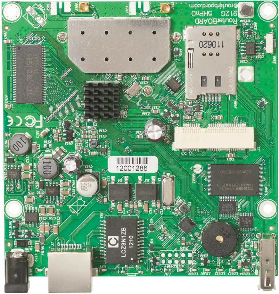 موزع مقوي لاسلكي خارجي MikroTik RouterBOARD 912UAG-5HPnD