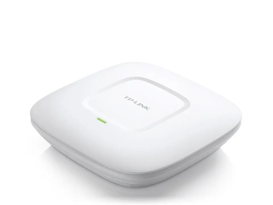موزع مقوي لاسلكي مع محول كهرباء  TP-Link N600 Wireless Gigabit Ceiling Mount Access Point