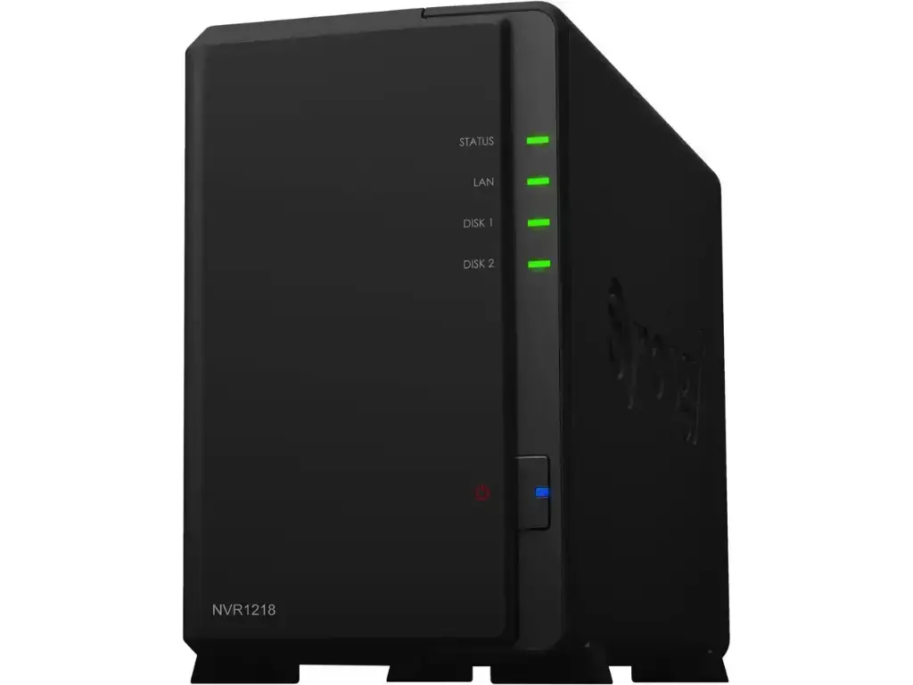 وحدة تخزين بيانات Synology NVR1218 2 Bay Network Video Recorder