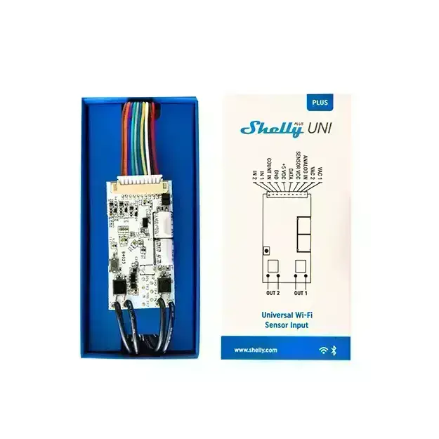 Shelly Plus Uni Smart Wi-Fi and Bluetooth Operated Module