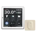 Shelly Wall Display A smart control panel - White+BLU H&T Ivory