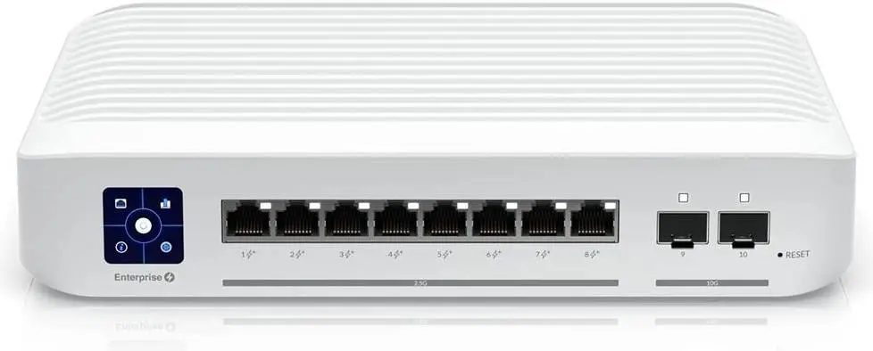 Ubiquiti Enterprise 8-Port PoE + Managed Switch يونيفاي سويتش 8 منافذ