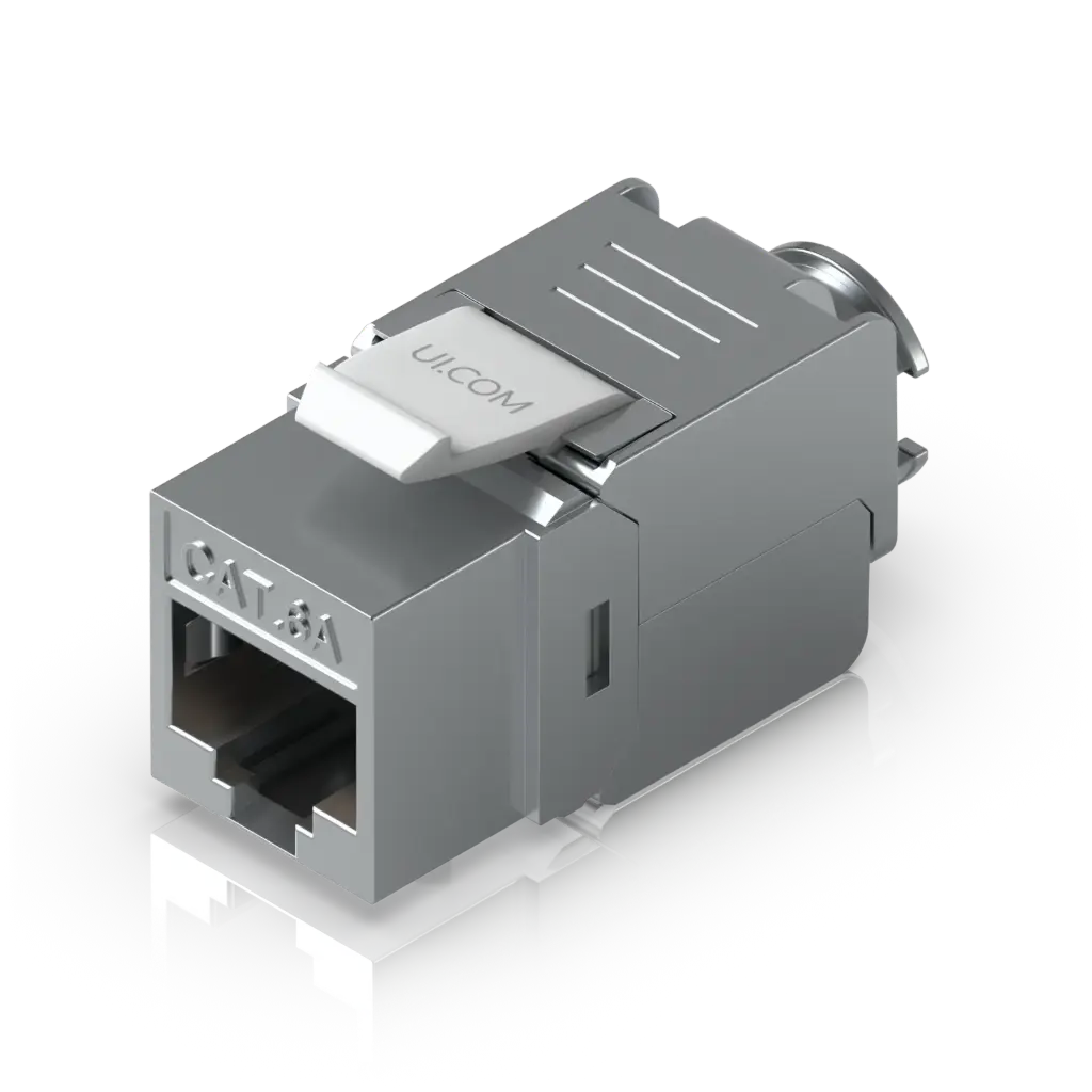 Ubiquiti UACC-Keystone-Jack-C6A Cat6A Keystone Jack