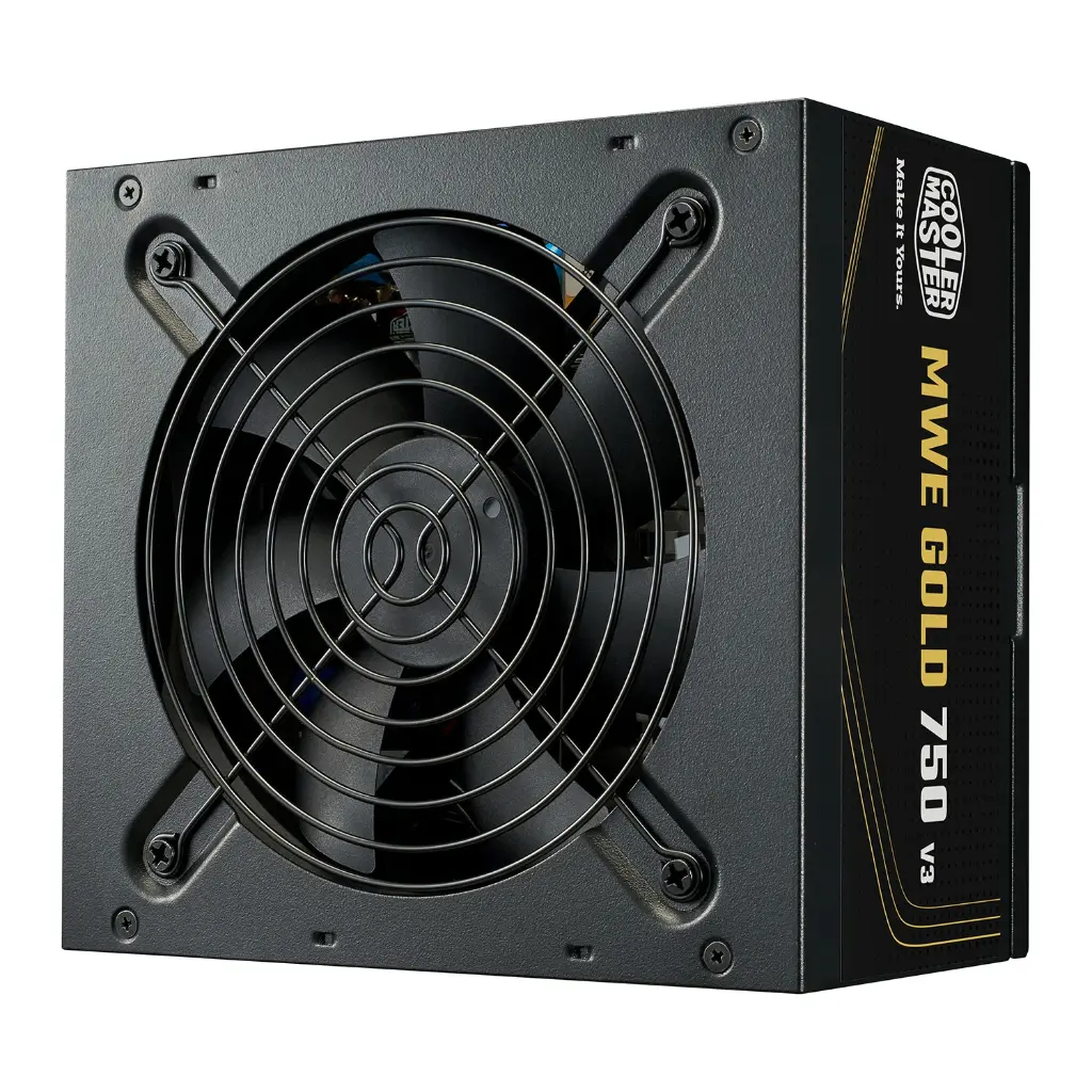 [MPE-7506-ACAG-BUK] CoolerMaster MWE 750 V3 750W 80+ Gold Non Modular Power Supply 