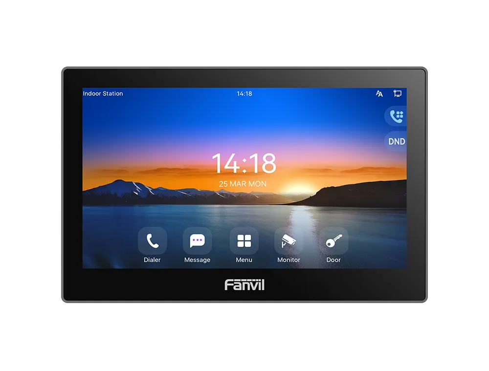 Fanvil i504W 7inch touch screen SIP Indoor Station
