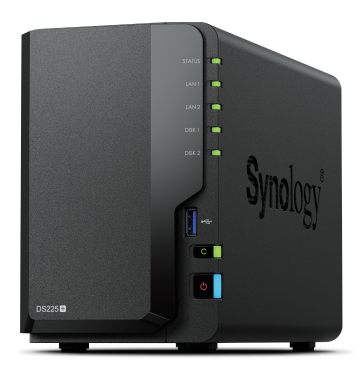 Synology DiskStation DS225+ 2 Bay Dekstop NAS 