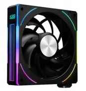 [POF0000017] FSP CF12FAD-BR 120mm ARGB fan with an LCD screen - Black Reverse 