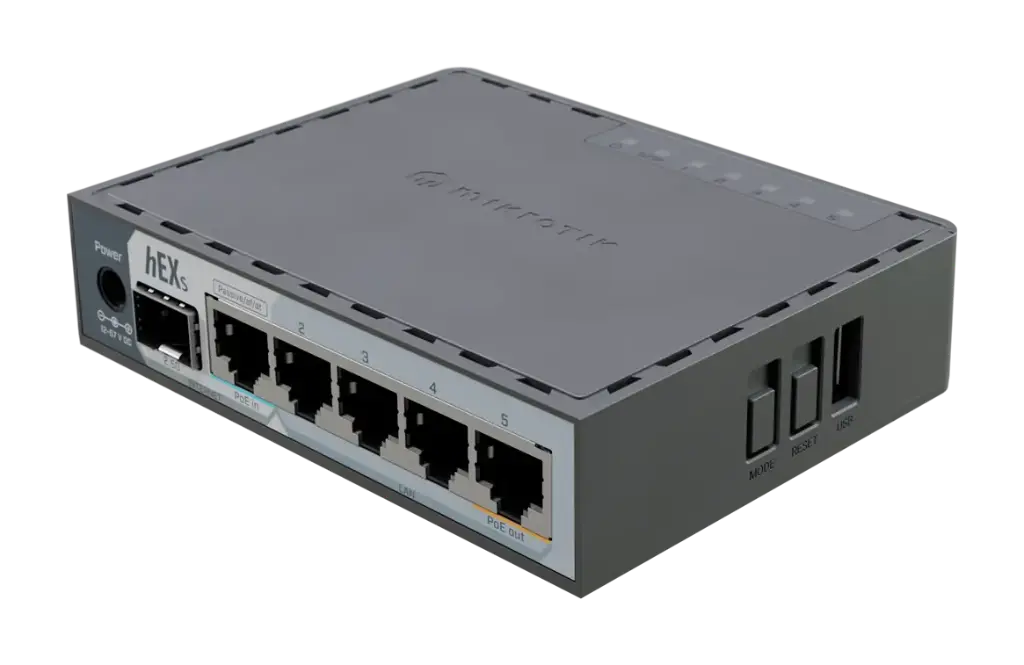 MIKROTIK RouterBOARD hEX S 2025 version- E60iUGS