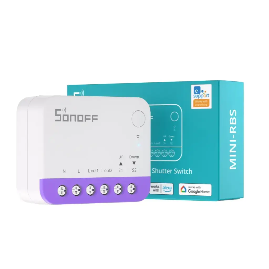 SONOFF MINI-RBS Wi-Fi Smart Roller Shutter Switch 