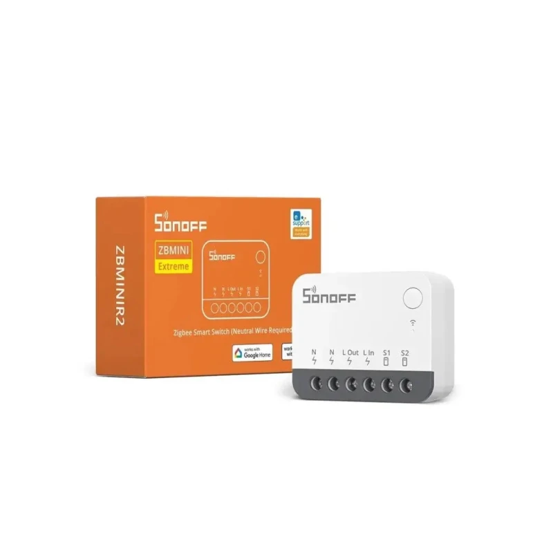 SONOFF ZBMINIR2 Extreme Zigbee Smart Switch (Neutral Wire Required） 