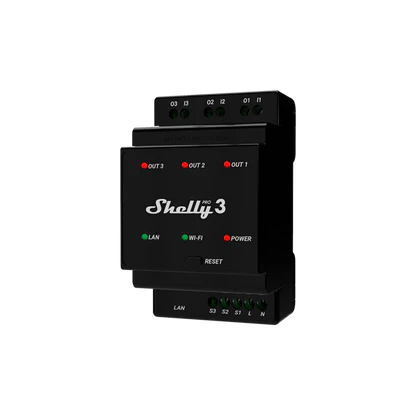 Shelly Pro 3 Smart Switch