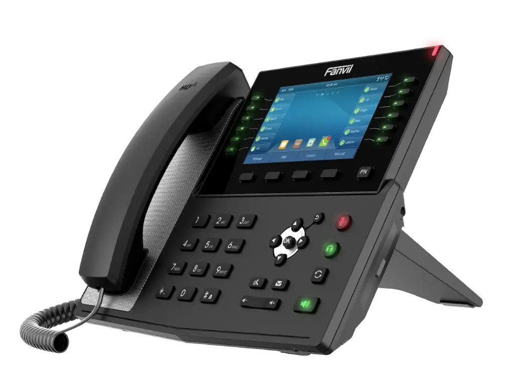 Fanvil X7C Enterprise VoIP Phone 5-Inch Color Touch Screen