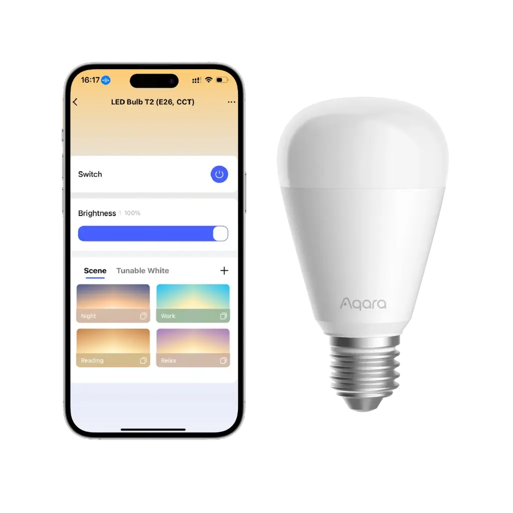 Aqara LED Bulb T2 (CCT, E27)-LB-L02E