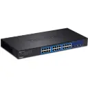 TRENDnet TEG-30284 24-Port Gigabit Web Smart with 4 x 10G SFP+ slots Switch
