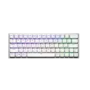 CoolerMaster SK622 Silver White Hybrid Wireless Mechanical Gaming Keyboard with Low Profile Red Switches