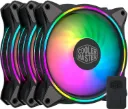 CoolerMaster MasterFan MF120 Halo Duo-Ring Addressable RGB Lighting 120mm -3 Pack