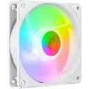CoolerMaster SickleFlow 120 ARGB 120mm Square Frame Fan - White
