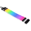 Lian Li Strimer Plus V2 12VHPWR (12+4 To 12+4 Pin) 12 Light Guides ARGB Extension Cable
