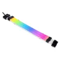 Lian Li Strimer Plus V2 12VHPWR (12+4 To 12+4 Pin) 8 Lights Guides ARGB Extension Cable